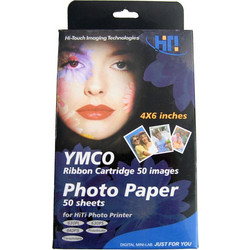 HITI PHOTOPAPER PACK RIBBON CARTRIDGE + 50 ΦΥΛΛΑ A6 PHOTO PAPER