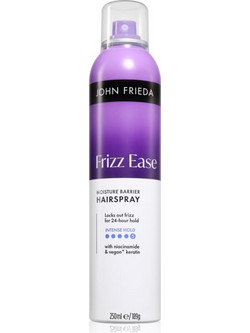 John Frieda Frizz Ease Moisture Barrier Firm Hold Λακ Μαλλιών για Φριζάρισμα Πολύ Δυνατό Κράτημα 250ml