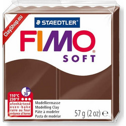 STAEDTLER ΠΗΛΟΣ FIMO SOFT 57g CHOCOLATE 8020-75