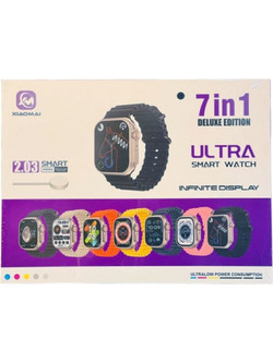 7 ΣΕ 1 SMARTWATCH ΜΕ ΠΑΛΜΟΓΡΑΦΟ 2.03 49ΜΜ HL-06328