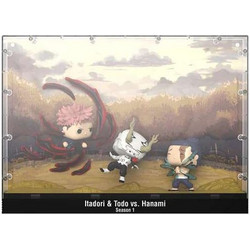 Jujutsu Kaisen POP Moments - Φιγούρες Βινυλίου Itadori & Todo vs Hanami Μεγέθους 9cm