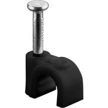GOOBAY GOOBAY ρόκα στήριξης καλωδίων 64678, 5mm, μαύρο, 100τμχ