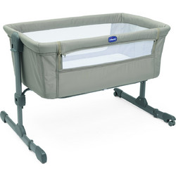 Chicco Next2Me Essential Re Lux Λίκνο με Στρώμα & Πλαϊνό Άνοιγμα Μπεζ