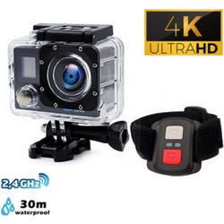Action Camera 4K Ultra HD with Wi-Fi & remote control Lamtech LAM021615
