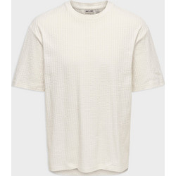 Ανδρικό t-shirt ONSAUSTIN BOXY SS SEERSUCKER TEE 22038188