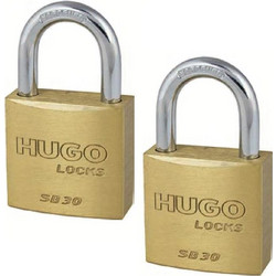 Πανομοιότυπα λουκέτα HUGO SB30 Key Alike ορειχάλκινα Συσκευασία 3τεμ