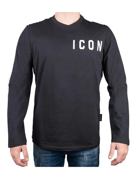 ICON MAGLIA GIROCOLLO C/LOGO LATO CUORE