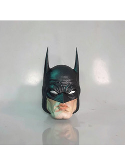 Φιγούρα Custom Head Batman Batmetal 3D εκτυπωμένη