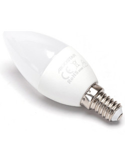 Λαμπτήρας LED E14 C37 4.9W 2700K Θερμό Φως Dimmable Aigostar