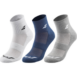 Babolat 3 Pairs Of Quarter Socks 5UB1401-1033