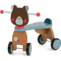 Moulin Roty Ποδήλατο Αρκουδάκι Ξύλινη Περπατούρα Ride On
