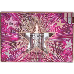 Makeup Revolution-Pout Bomb Plumping Lip Gloss Trio Gift Set - Darkova sada