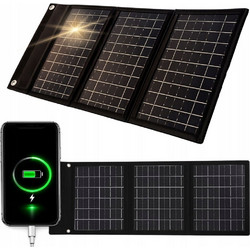 Verk Group Φορητό Πτυσσόμενο Ηλιακό Πάνελ 20W με USB Φορτιστή (Solar Mat) 5907451384862