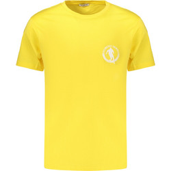 BIKKEMBERGS MEN'S SHORT-SLEEVED T-SHIRT YELLOW Κίτρινο
