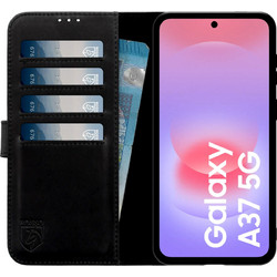 Rosso Deluxe Θήκη Πορτοφόλι Black (Samsung Galaxy A37)
