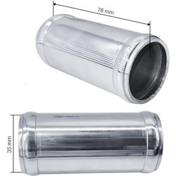 ΣΩΛΗΝΑΣ ΑΕΡΑ ΑΛΟΥΜΙΝΙΟΥ 76x35mm ALUMINIUM STRAIGHT TUBE SIMONI RACING - 1 TEM