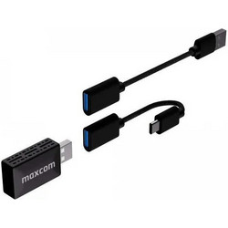 Ασύρματος Αντάπτορας Maxcom MC02 WAVE για Apple CarPlay και Android Auto
