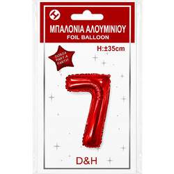 ΜΠΑΛΟΝΙ ΚΟΚΚΙΝΟ 35cm NO 7