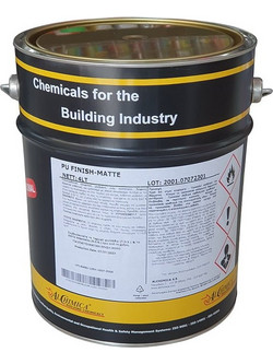 PU FINISH-MATTE διάφανο πολυουρεθανικό βερνίκι σατινέ (4 lt)