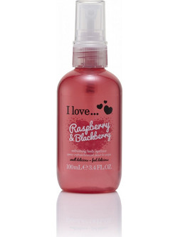 I Love Refreshing Raspberry & Blackberry Body Water 100ml