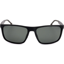 Carrera 8047/S 7ZJ/UC Ανδρικά Γυαλιά Ηλίου Τετράγωνα Κοκάλινα Μαύρα με Μαύρο Polarized Καθρέπτης Φακό