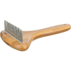 Trixie Χτένα Ξεμπερδέματος Κοντού Τριχώματος Bamboo/Μεταλλική 10x17cm