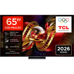 TCL SQD-Mini LED 65C8L Smart Τηλεόραση 65" 4K UHD Mini LED HDR (2026)