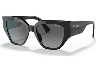 Vogue VO5409S W44/11 Γυναικεία Γυαλιά Ηλίου Τετράγωνα Κοκάλινα Μαύρα με Μαύρο Degradee Φακό