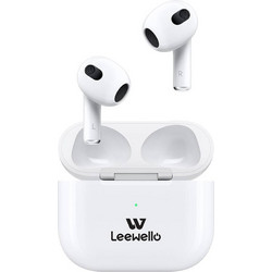Leewello WP423 Ακουστικά Bluetooth Earbud White