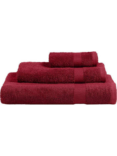 Πετσέτα FROVA BURGUNDY MADI μπάνιου: 80 x 150 εκ