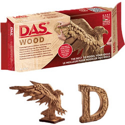 Πηλός DAS 350gr Wood F348700