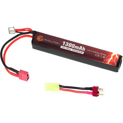 ΜΠΑΤΑΡΙΑ ΕΠΑΝΑΦ.SOFT 11,1V / 1300mAh 20C-40C Peak (18x21x130mm) + T.Plug Adapter
