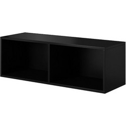 Cama open storage cabinet ROCO RO2 112/37/37 black