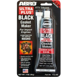 Abro 412-AB Μαύρη Υγρή Φλαντζόκολλα Σιλικόνης 85gr