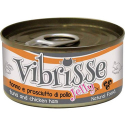 Croci Spa Vibrisse Natural Food Jelly Tuna & Chicken 70gr