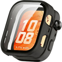 Tech-Protect Defense Πλαστική Θήκη με Προστασία Οθόνης για Huawei Watch Fit 5 Pro 44mm Μαύρη