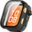 Tech-Protect Defense Πλαστική Θήκη με Προστασία Οθόνης για Huawei Watch Fit 5 Pro 44mm Μαύρη
