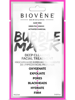 Biovene Charcoal Bubble Mask 12.5ml