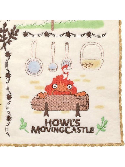 Studio Ghibli - Howl's Moving Castle Mini Towel (25x25cm)