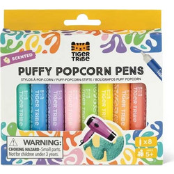 Puffy Popcorn Pen Tiger Tribe