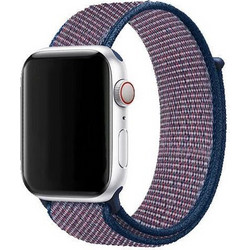 WiWu Nylon Λουράκι Υφασμάτινο Blue (Apple Watch 42 / 44 / 45mm)