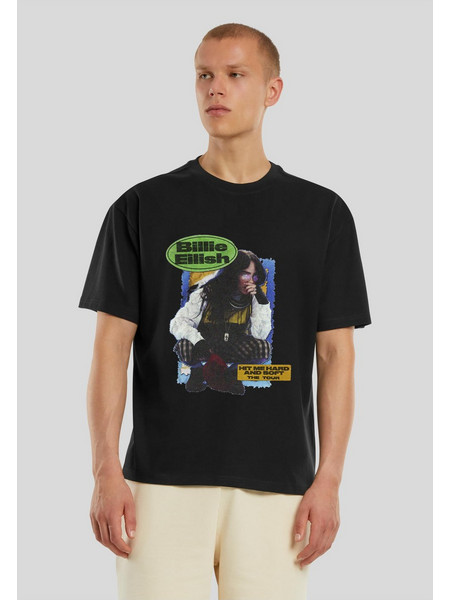 Billie Eilish Hit me Hard Oversize Tee black