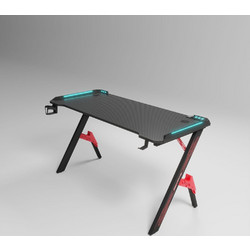 Homeone Gaming Γραφείο 120x60x74cm D2104-BLACK
