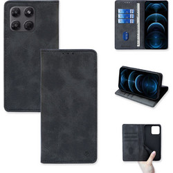 Sonique Vintage Magnet Wallet Θήκη Μαύρο (Motorola Moto G37 5G / Moto G37 Power 5G / Moto G47 5G)