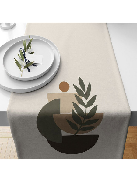 Runner Artrunmin 301NUV2109 Multi-Beige Aberto Design 40Χ135 Πολυέστερ
