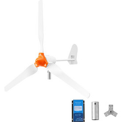 VEVOR Ανεμογεννήτρια 1200W 24V με 3 Πτερύγια και Υβριδικό Ελεγκτή Ηλιακού/Αιολικού Συστήματος FSSFLWLFDJMP2RR2B001V9