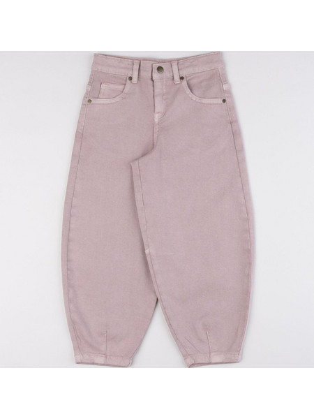 παιδικό τζιν παντελόνι balloon ροζ για κορίτσι