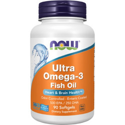 Now Foods Ultra Omega 3 Ιχθυέλαιο 90 Μαλακές Κάψουλες