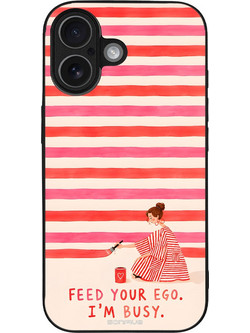 Sonique Stripe Stories Series Θήκη Feed Your Ego (iPhone 17)