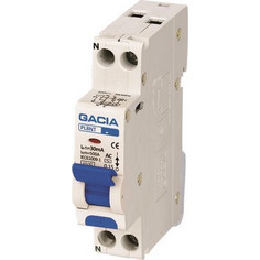 ΡΕΛΕ RCBO ΜΟΝΟΠΟΛΙΚΟ 16A 4,5KA 30mA 1P+N C GACIA TYPE A